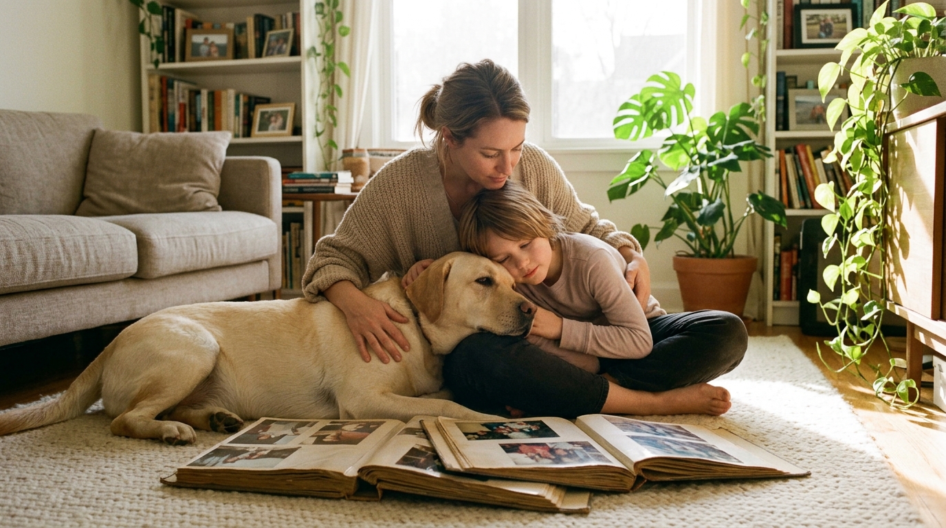 Helping Children and Surviving Pets Through the Loss